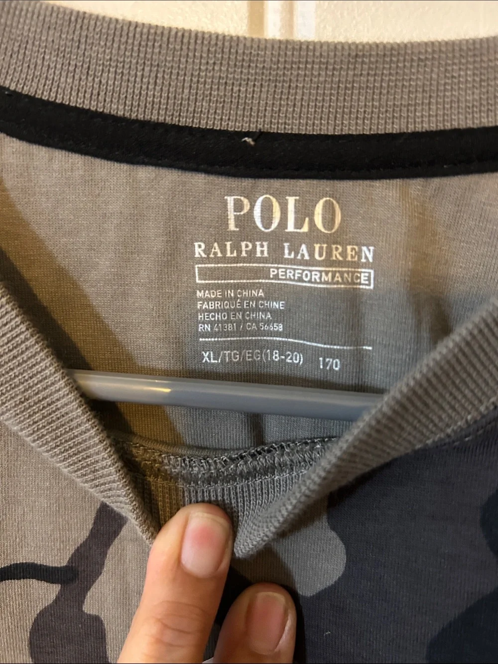 Polo Ralph Lauren camo crewneck